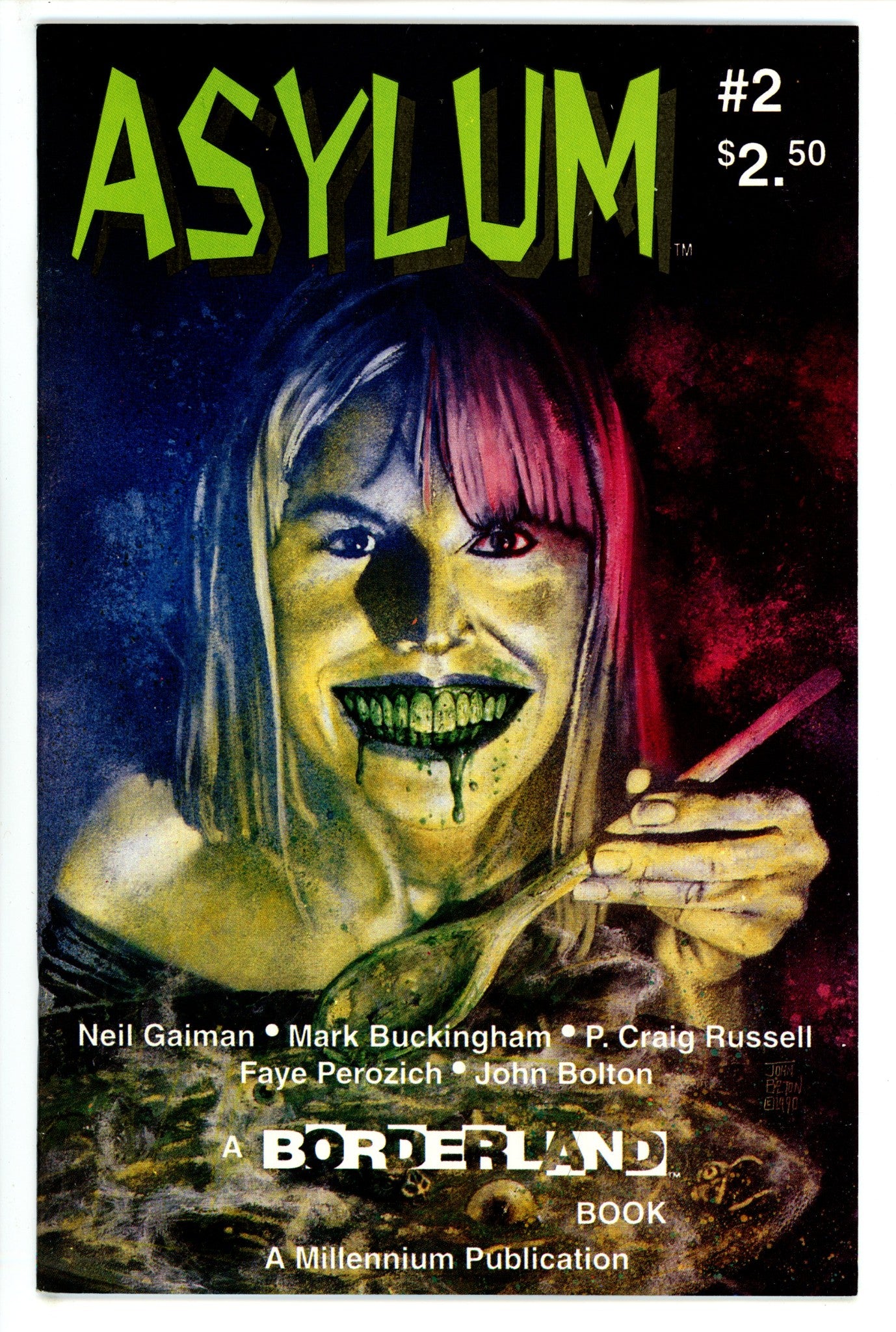 Asylum: A Borderland Book 2 (1993)