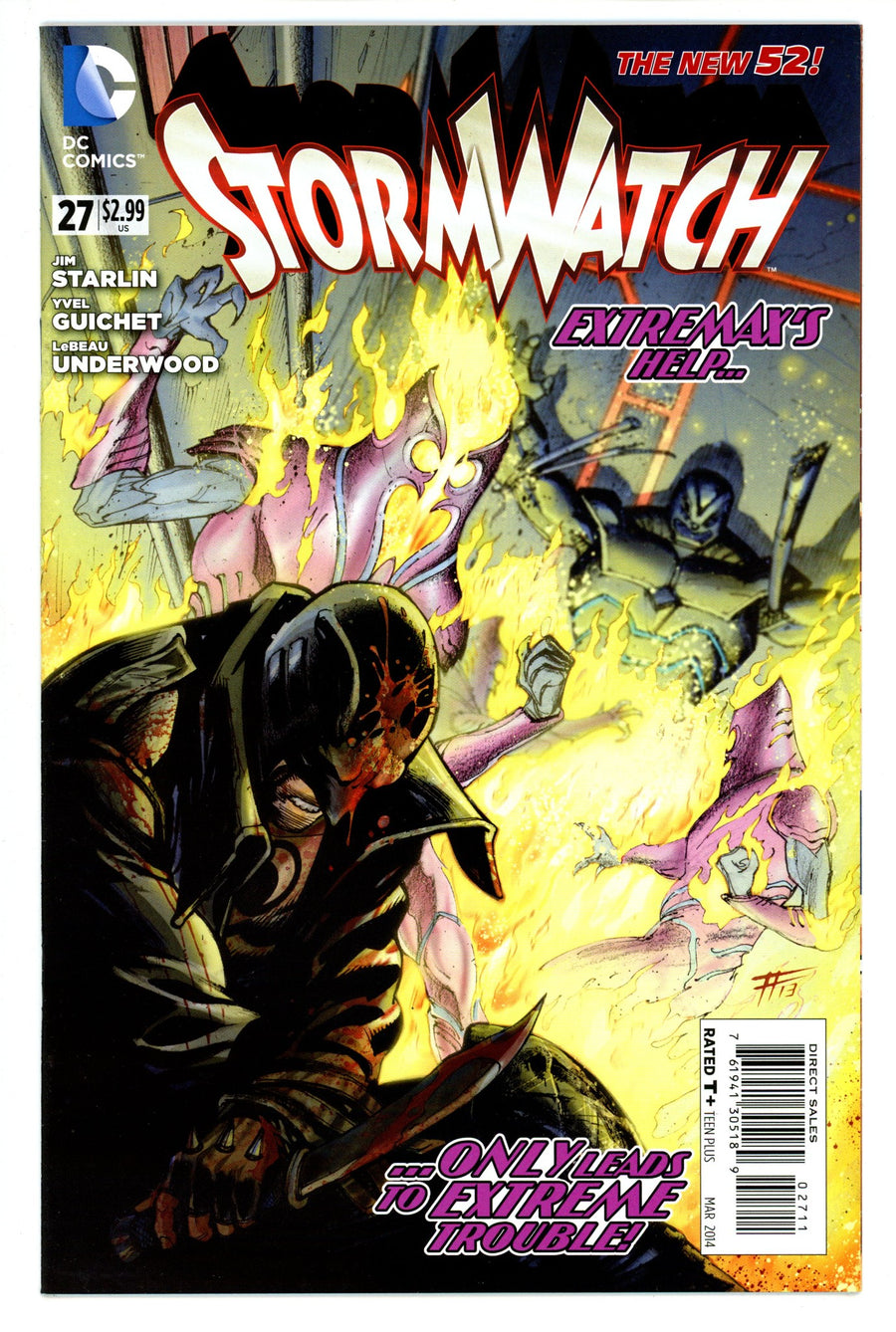Stormwatch Vol 3 27 High Grade (2014) 