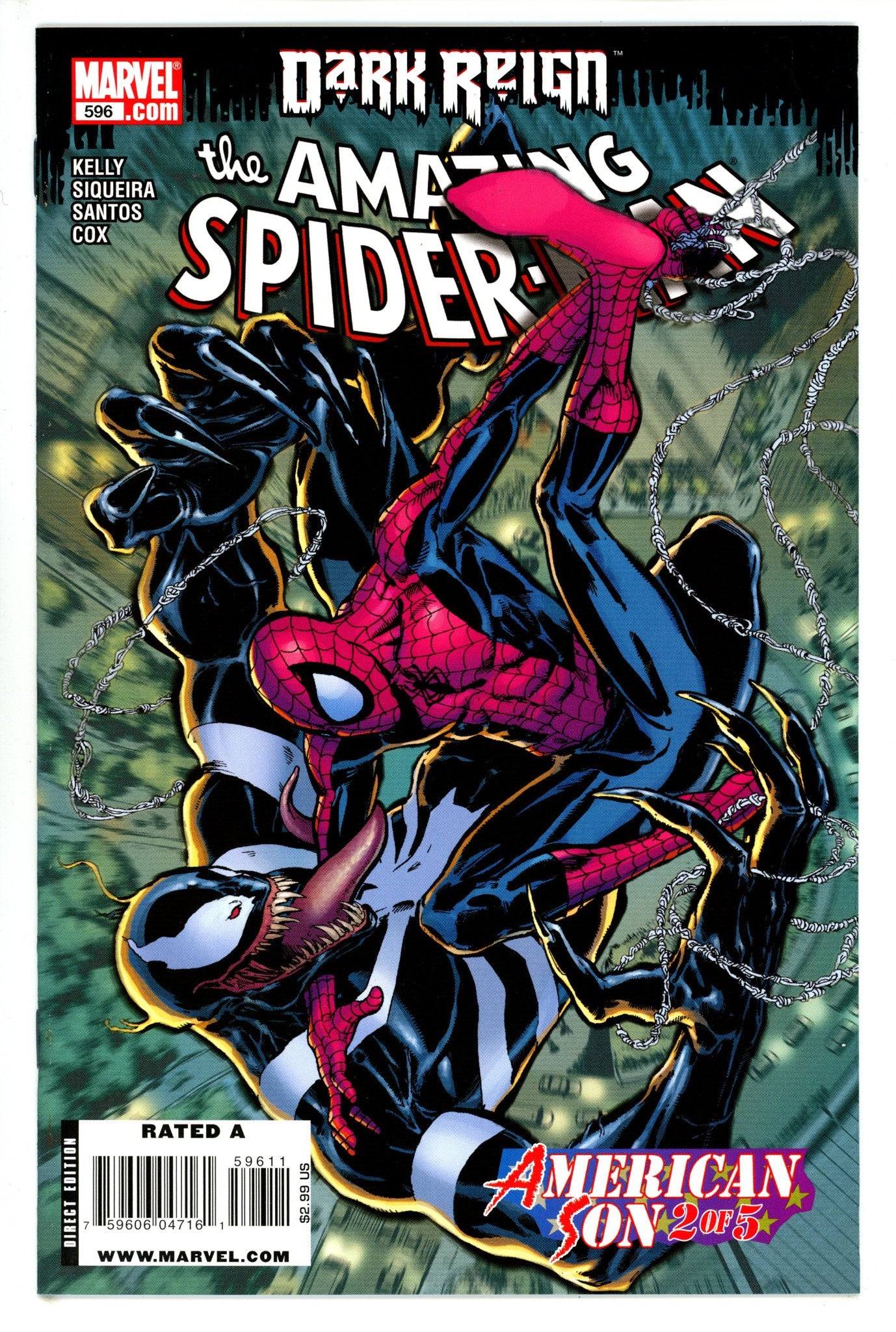 The Amazing Spider-Man Vol 2 596 VF+ (2009)