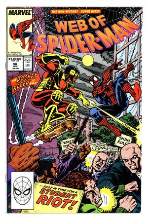 Web of Spider-Man Vol 1 56 High Grade (1989)