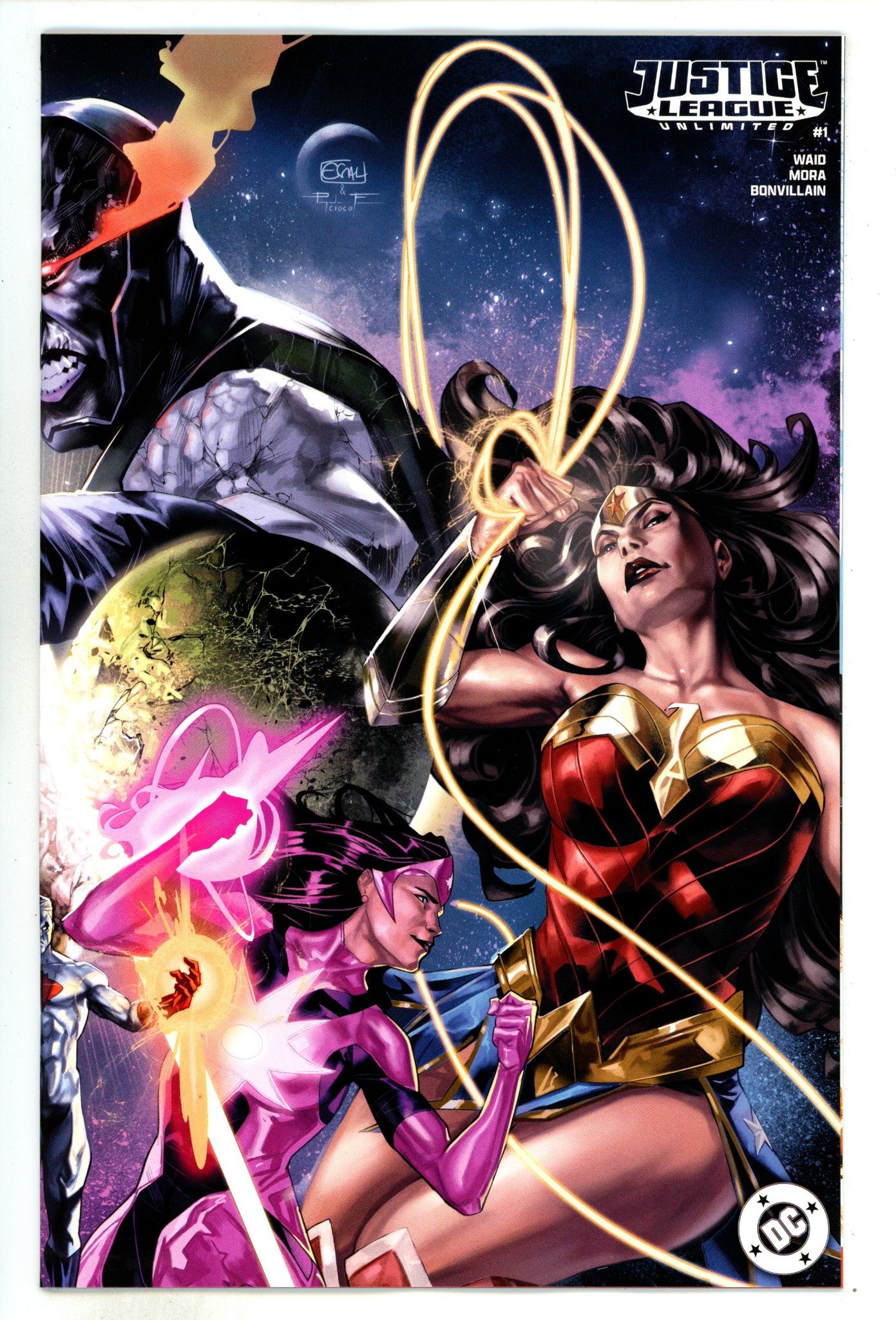 Justice League Unlimited Vol 2 1 Galmon Wraparound Incentive Variant NM- (2024)