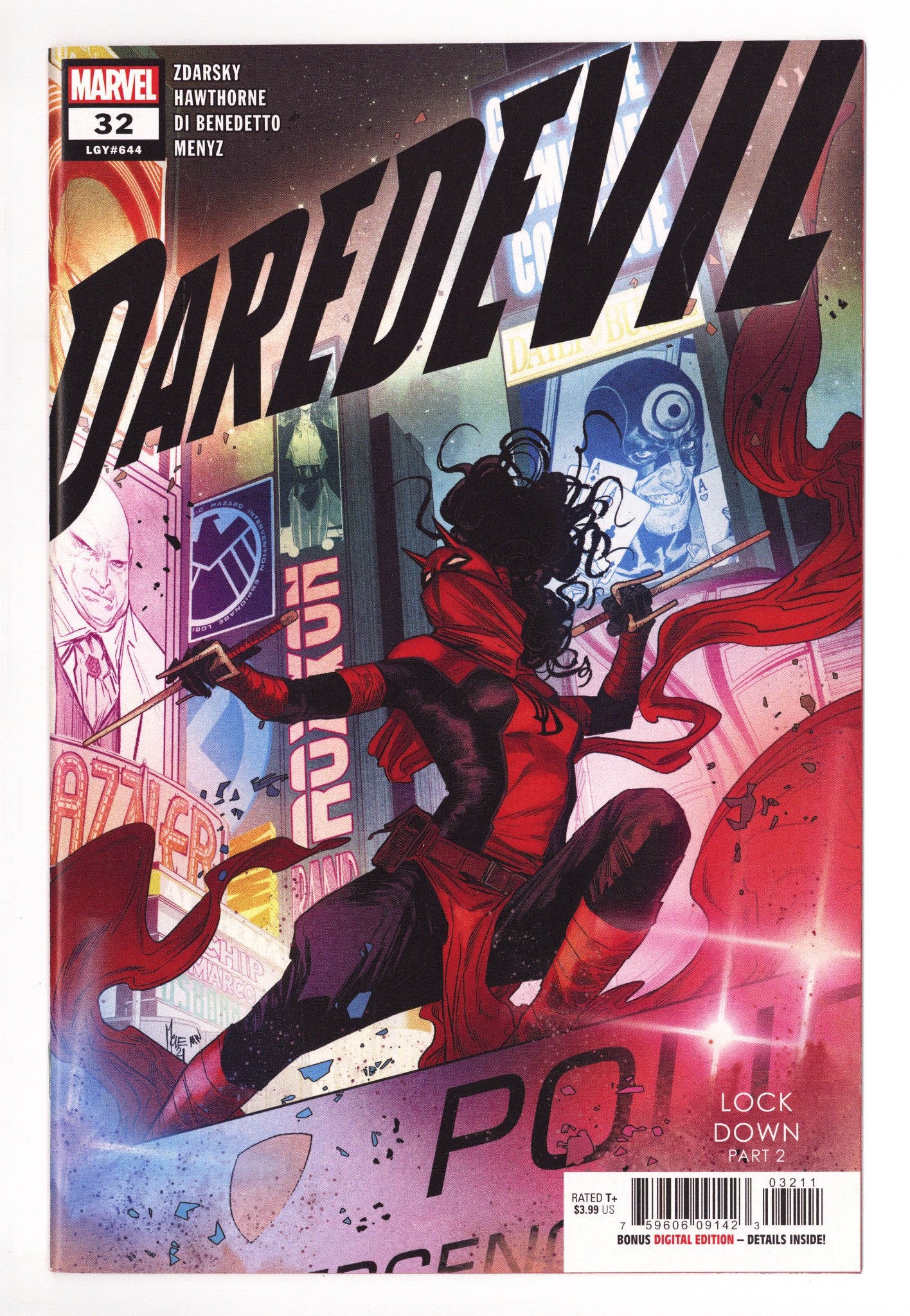 Daredevil Vol 6 32 (644) High Grade (2021) 