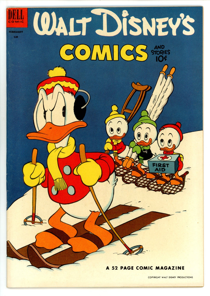 Walt Disney's Comics and Stories Vol 13 5 (149) VF (8.0) (1953) 