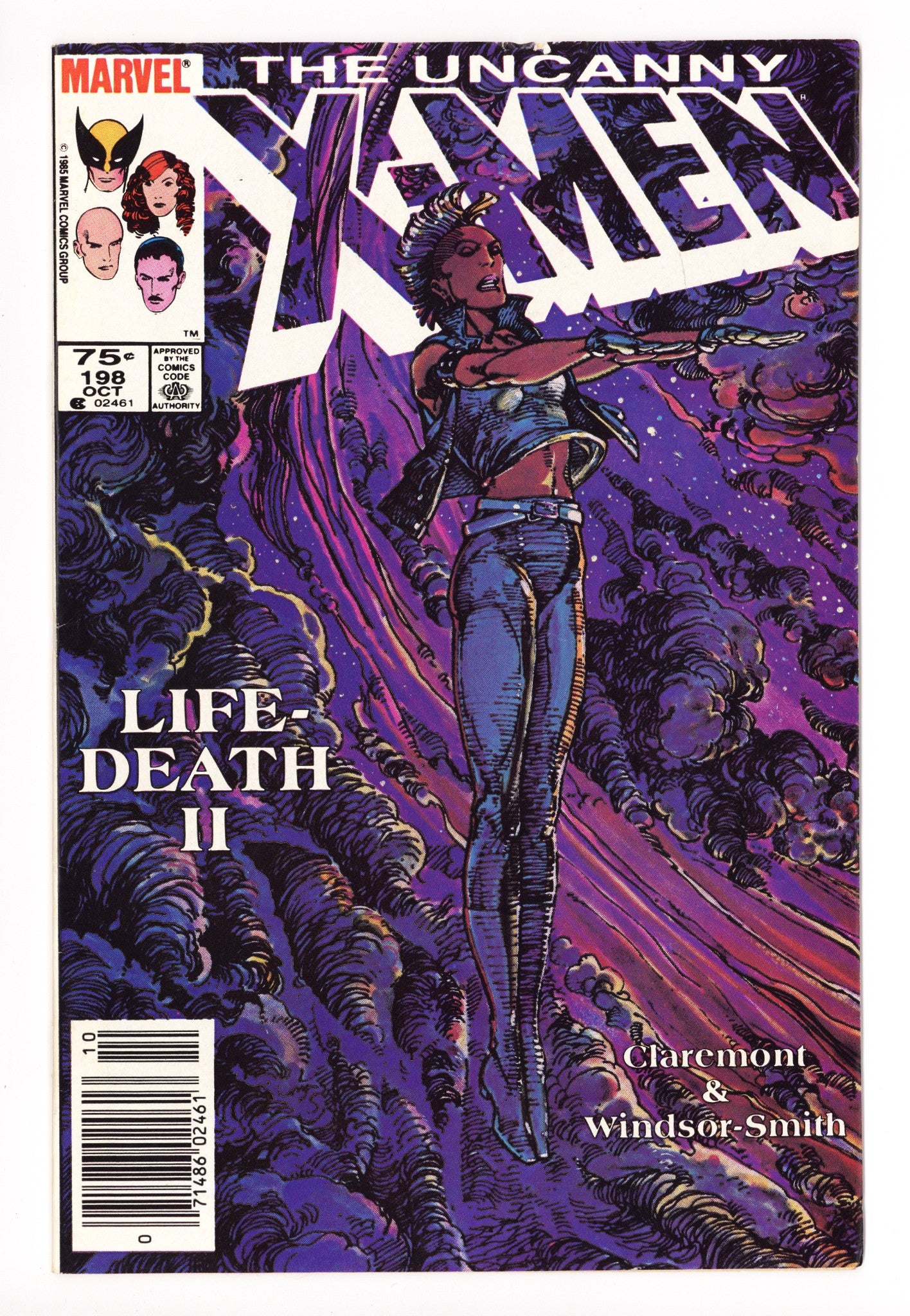 The Uncanny X-Men Vol 1 198 FN+ (6.5) (1985) Canadian Price Variant 