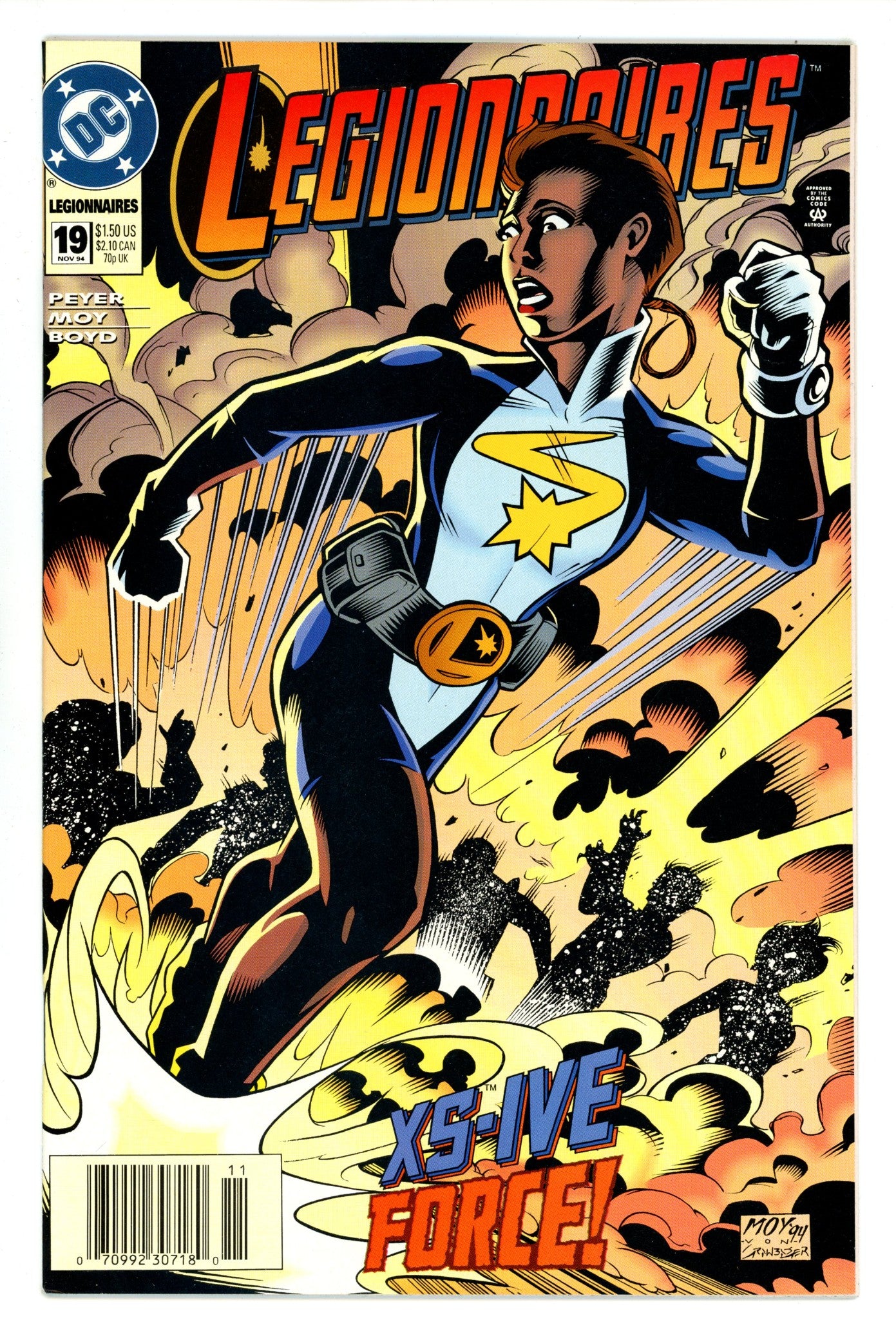 Legionnaires Vol 1 19 High Grade (1994) Newsstand 