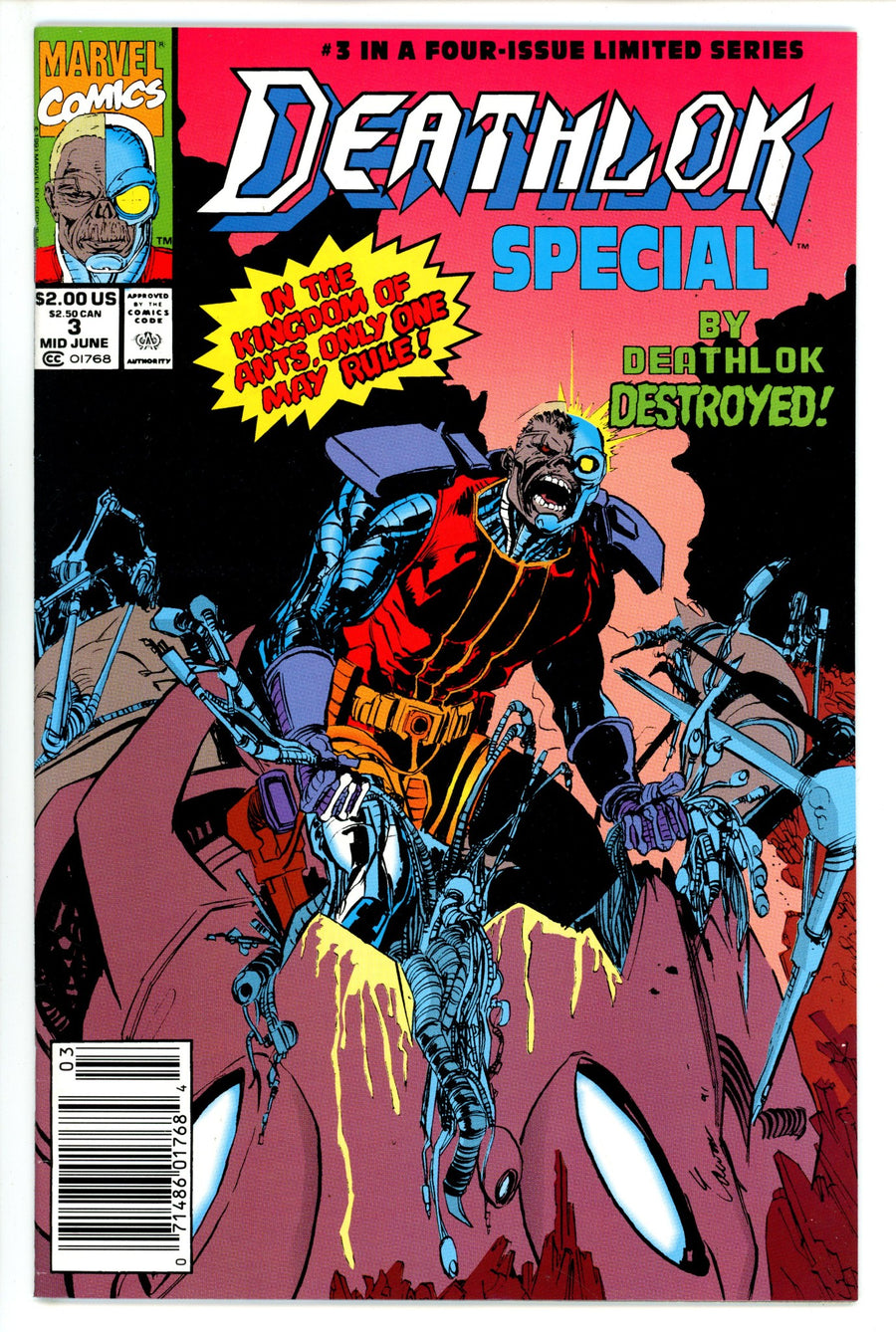Deathlok Special 3 Newsstand (1991)