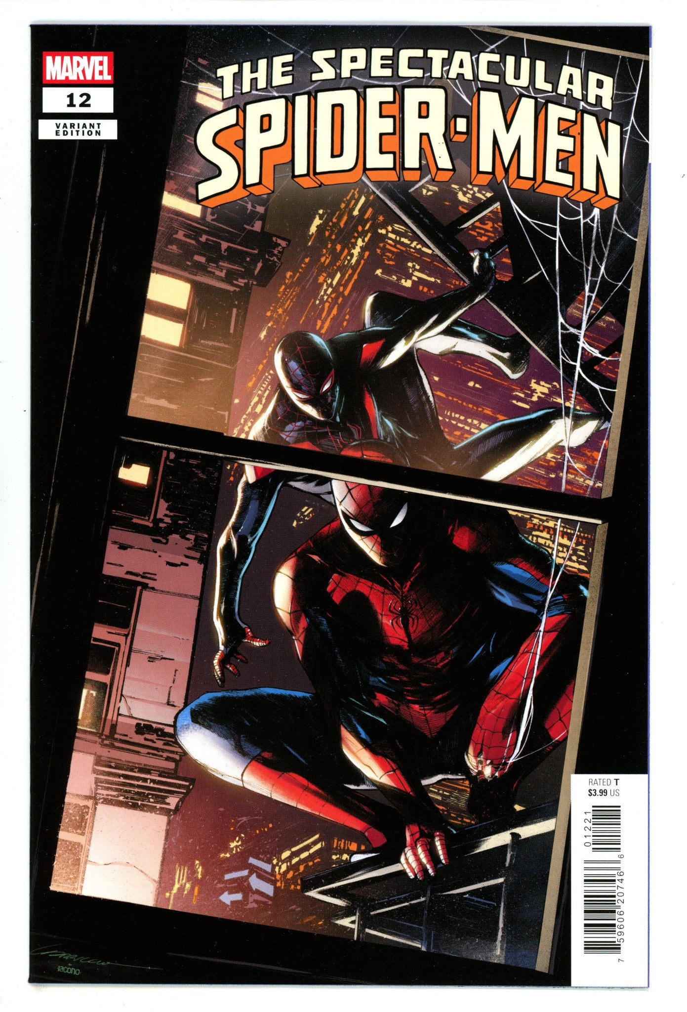 The Spectacular Spider-Men 12 Cappuccio Variant (2025)