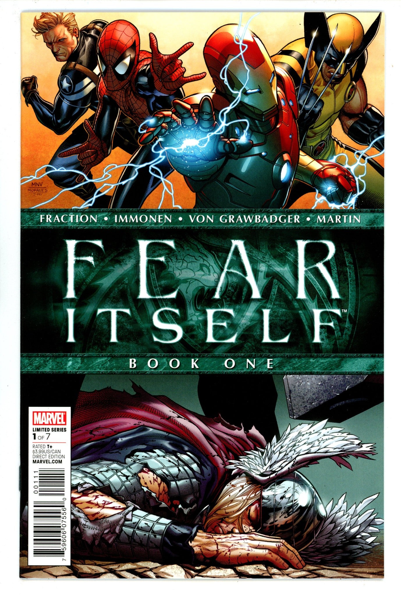 Fear Itself 1 High Grade (2011) 