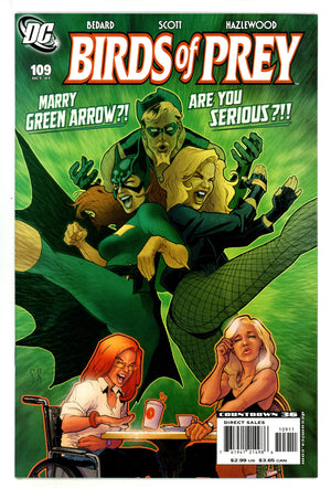 Birds of Prey Vol 1 109 High Grade (2007)