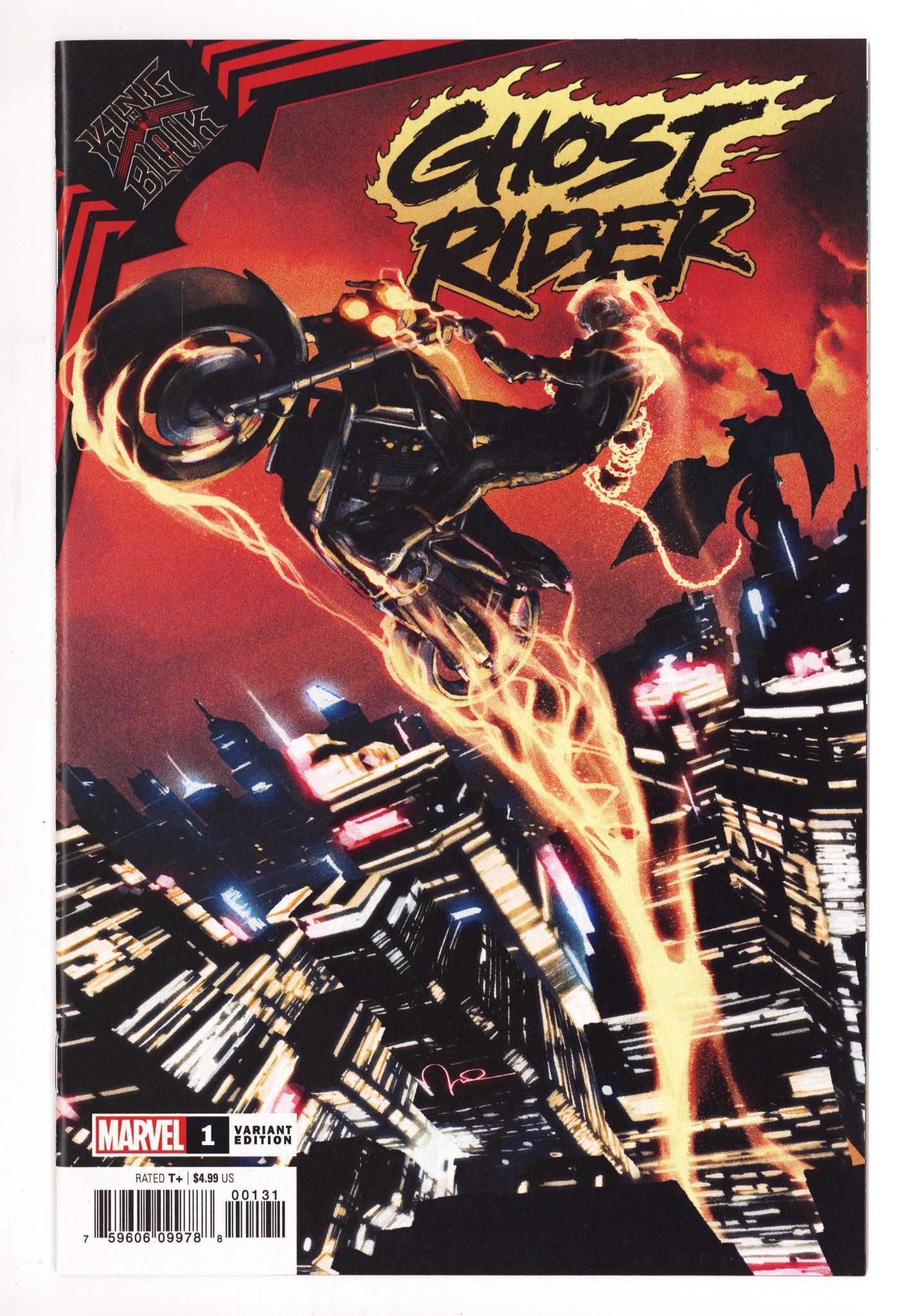 King in Black: Ghost Rider 1 High Grade (2021) Parel Variant 
