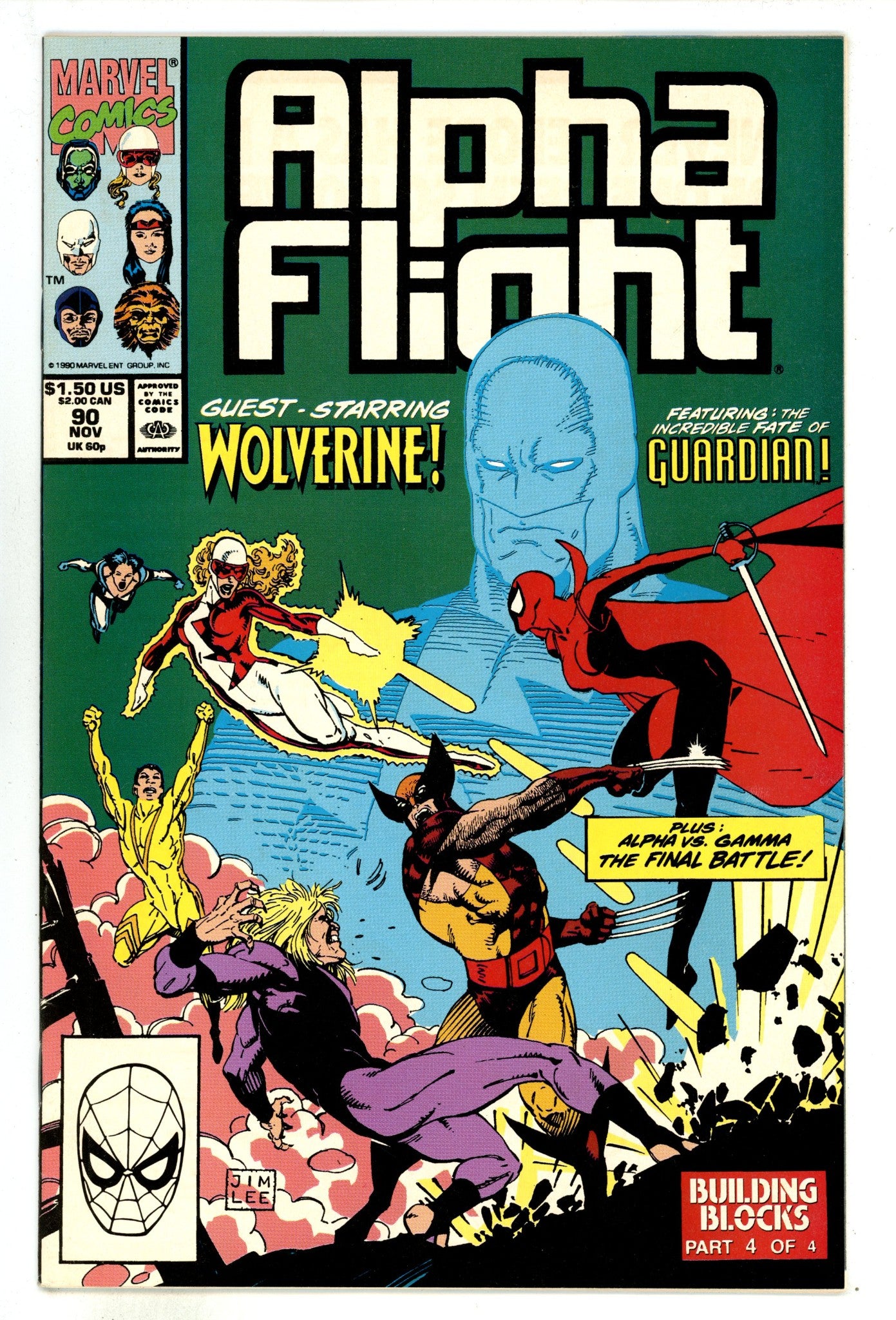 Alpha Flight Vol 1 90 High Grade (1990) 