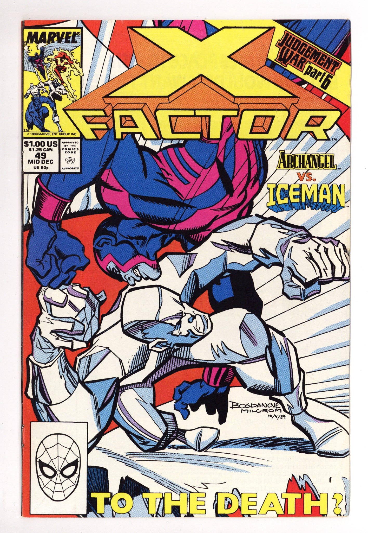 X-Factor Vol 1 49 High Grade (1989) 