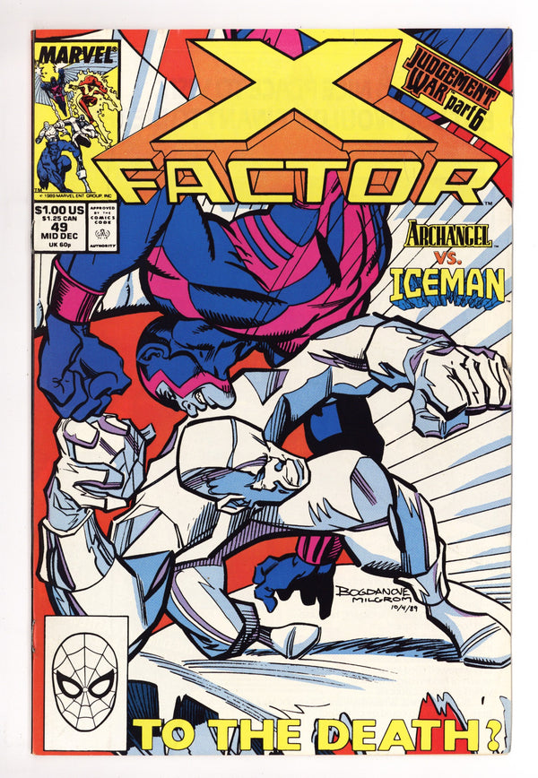 X-Factor Vol 1 49 High Grade (1989)