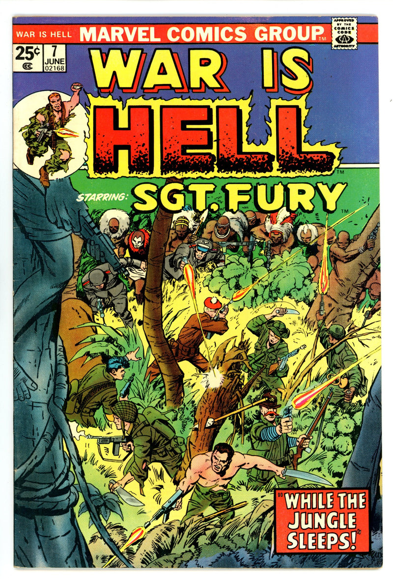 War Is Hell 7 FN/VF (7.0) (1974)
