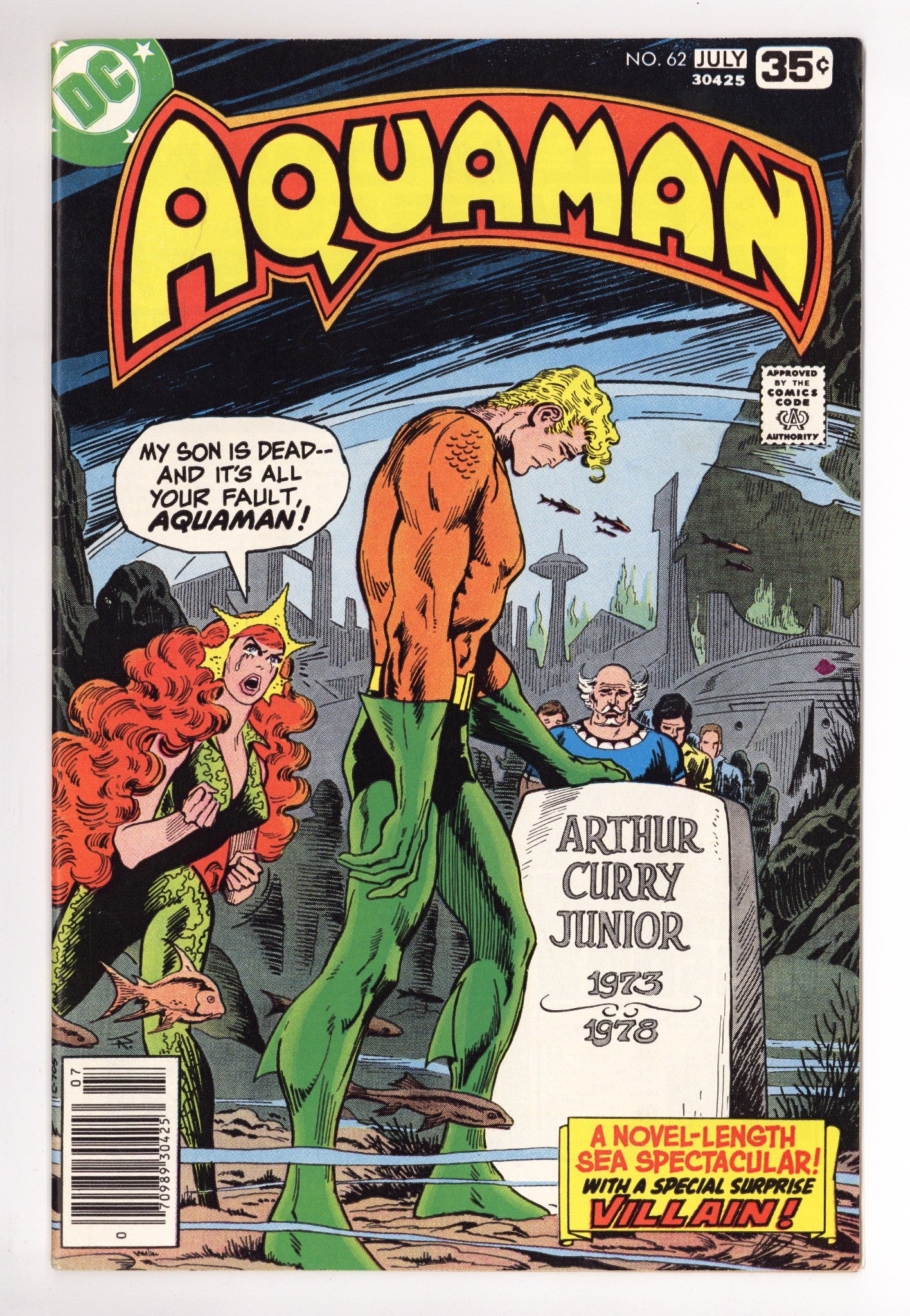 Aquaman Vol 1 62 Low Grade (1978) 
