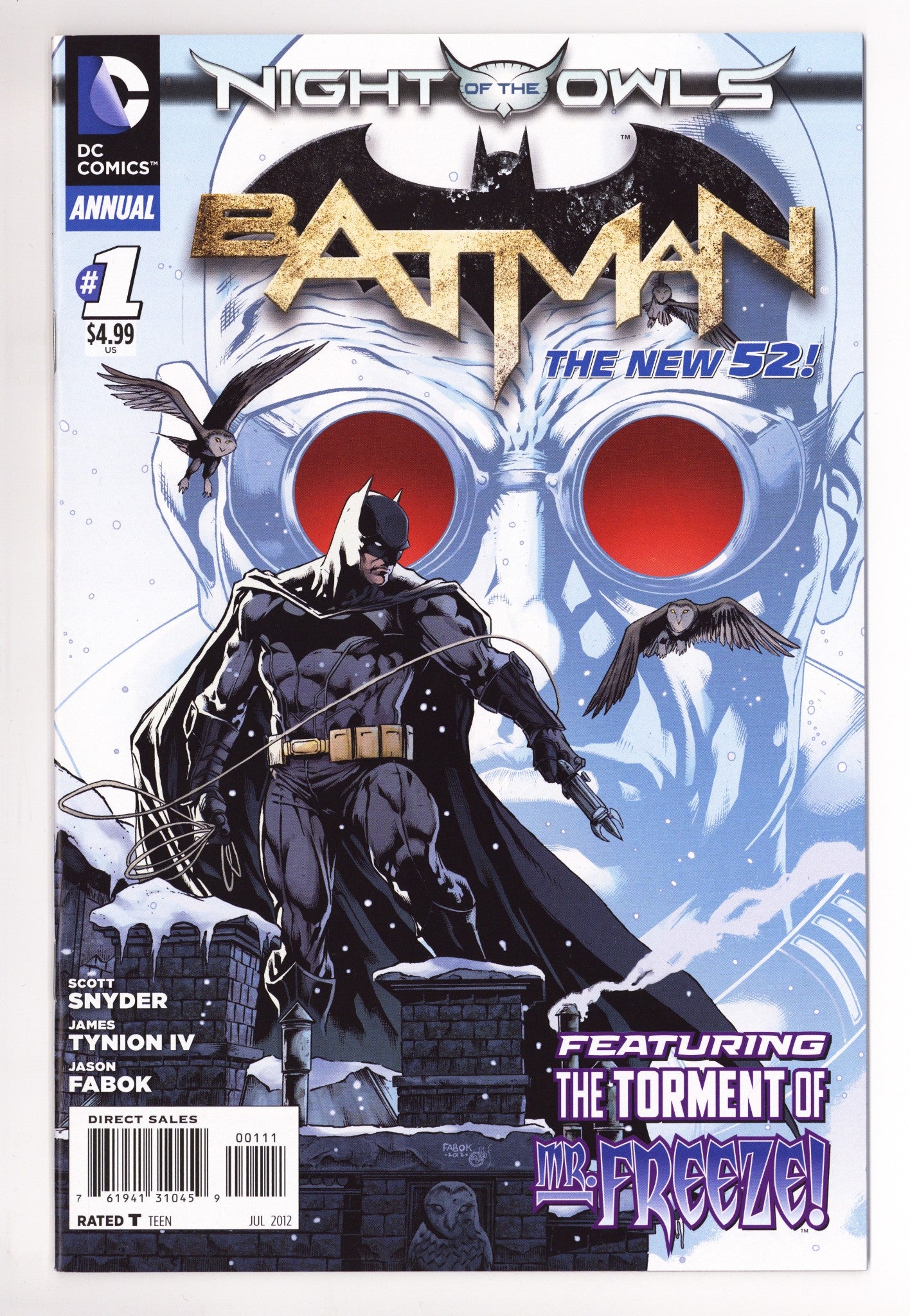 Batman Annual Vol 2 1 High Grade (2012) 