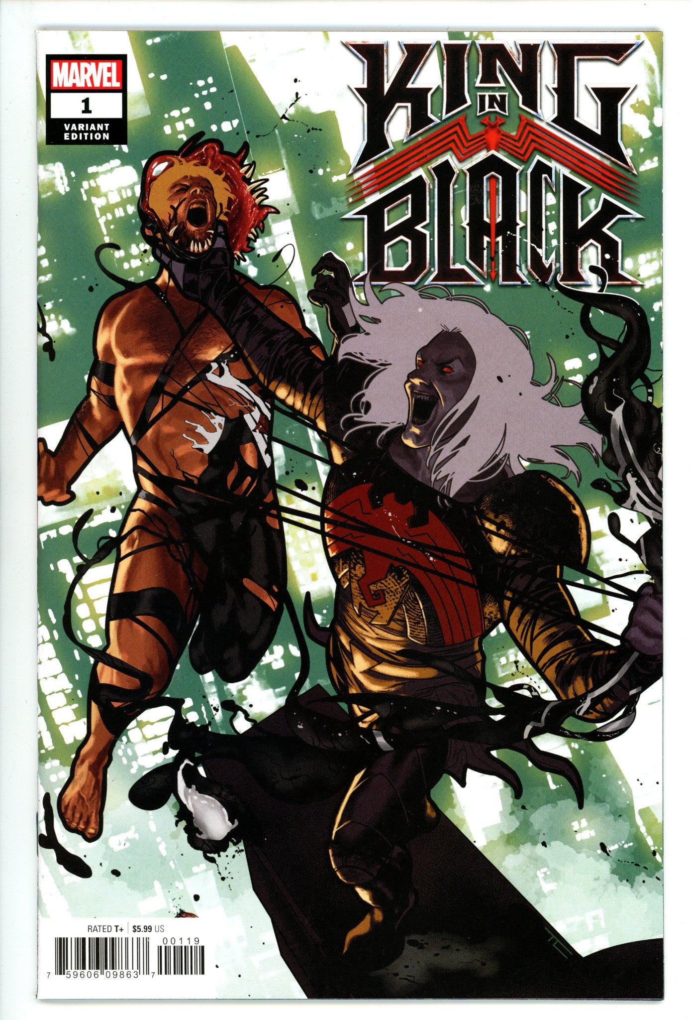 King in Black 1 High Grade (2021) Clarke Variant 