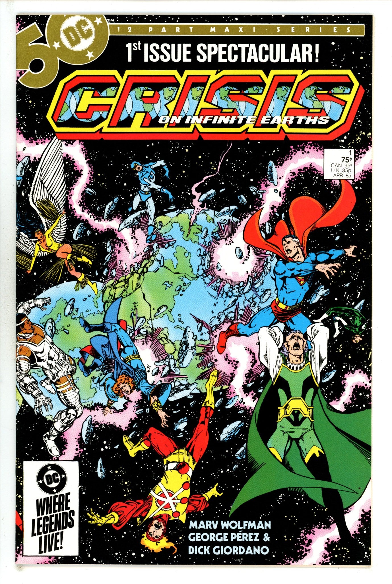 Crisis on Infinite Earths 1 NM- (1985)