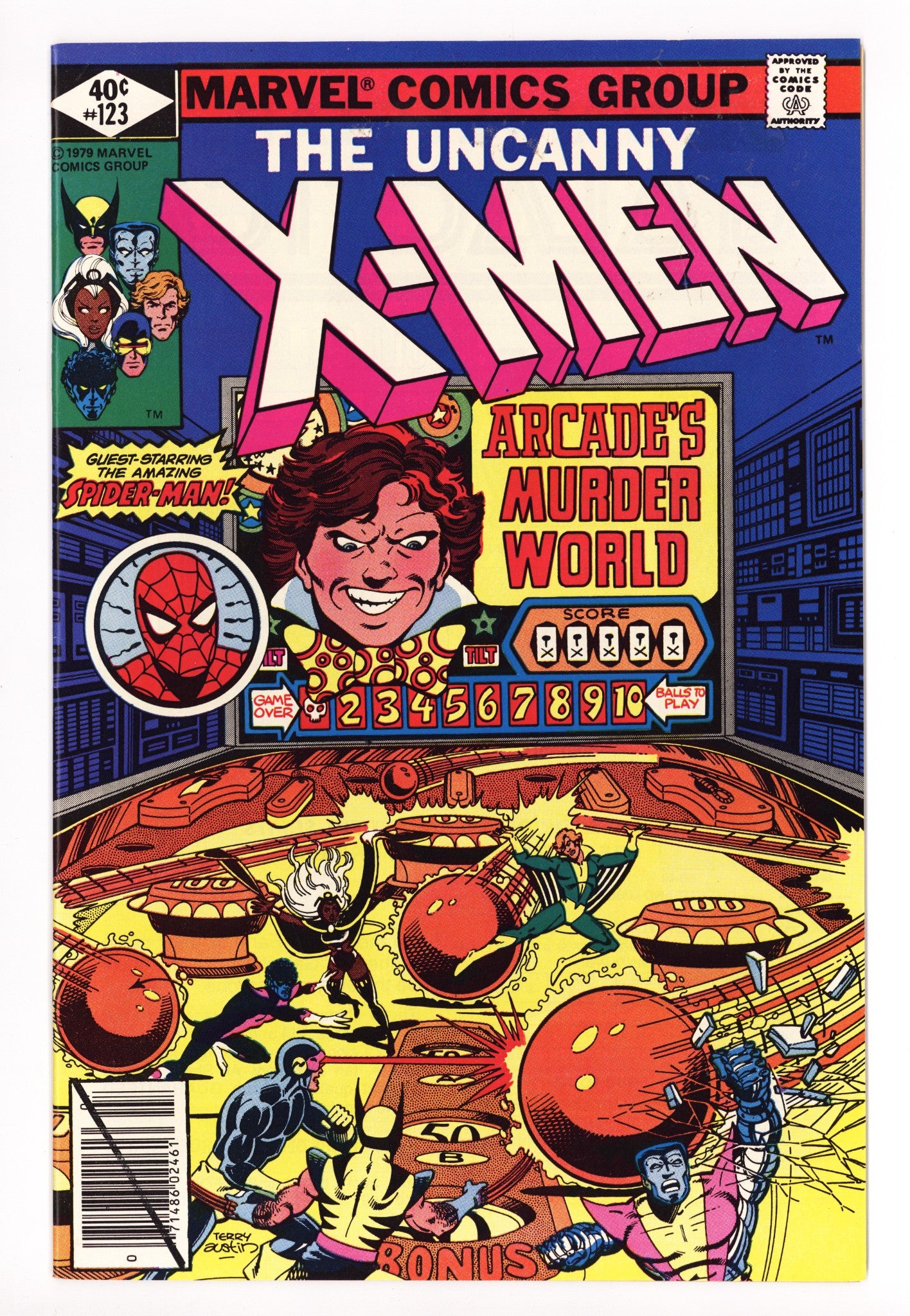 The X-Men Vol 1 123 FN/VF (7.0) (1979) 