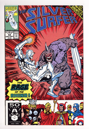 Silver Surfer Vol 3 54 Mid Grade (1991)