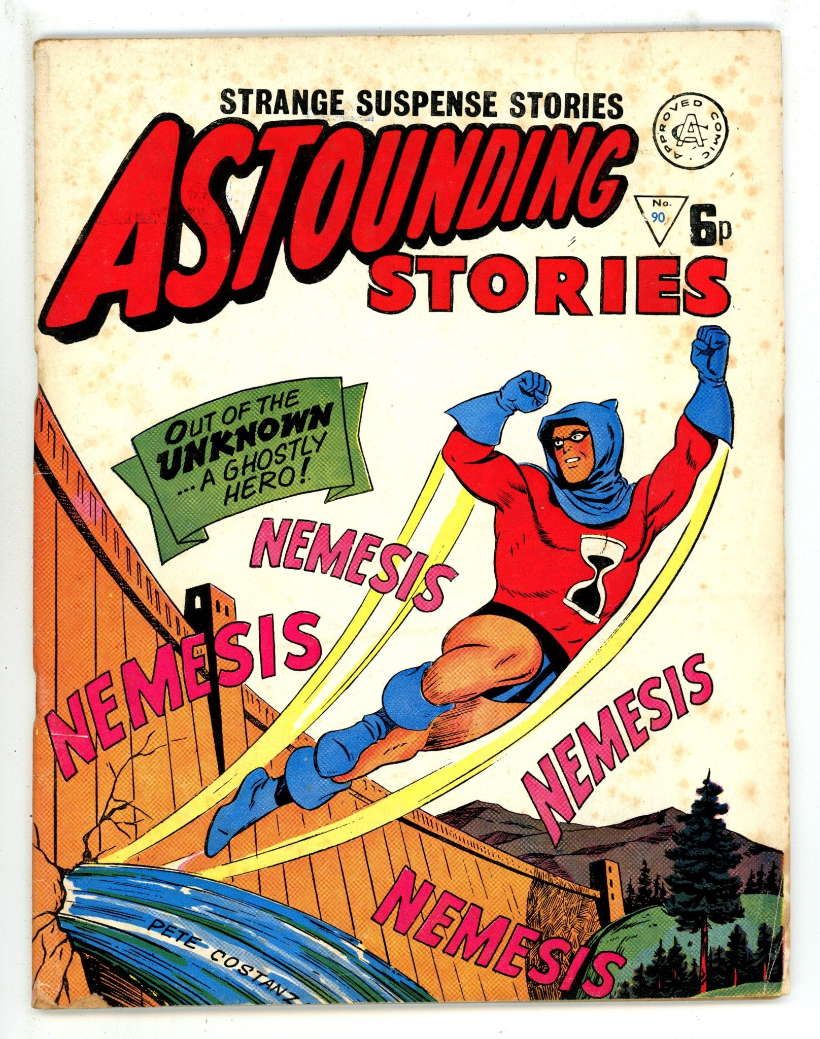Astounding Stories 90 VG+ (4.5) (1972) 