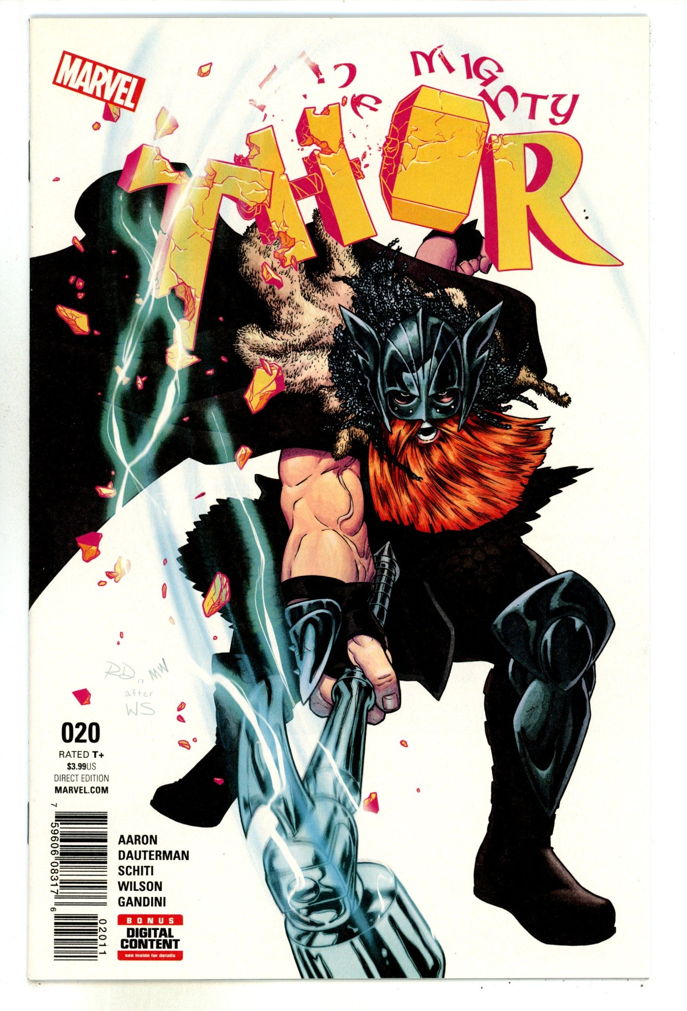 Mighty Thor Vol 2 20 High Grade (2017) 