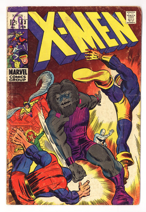 The X-Men Vol 1 53  GD/VG (3.0)   (1969)