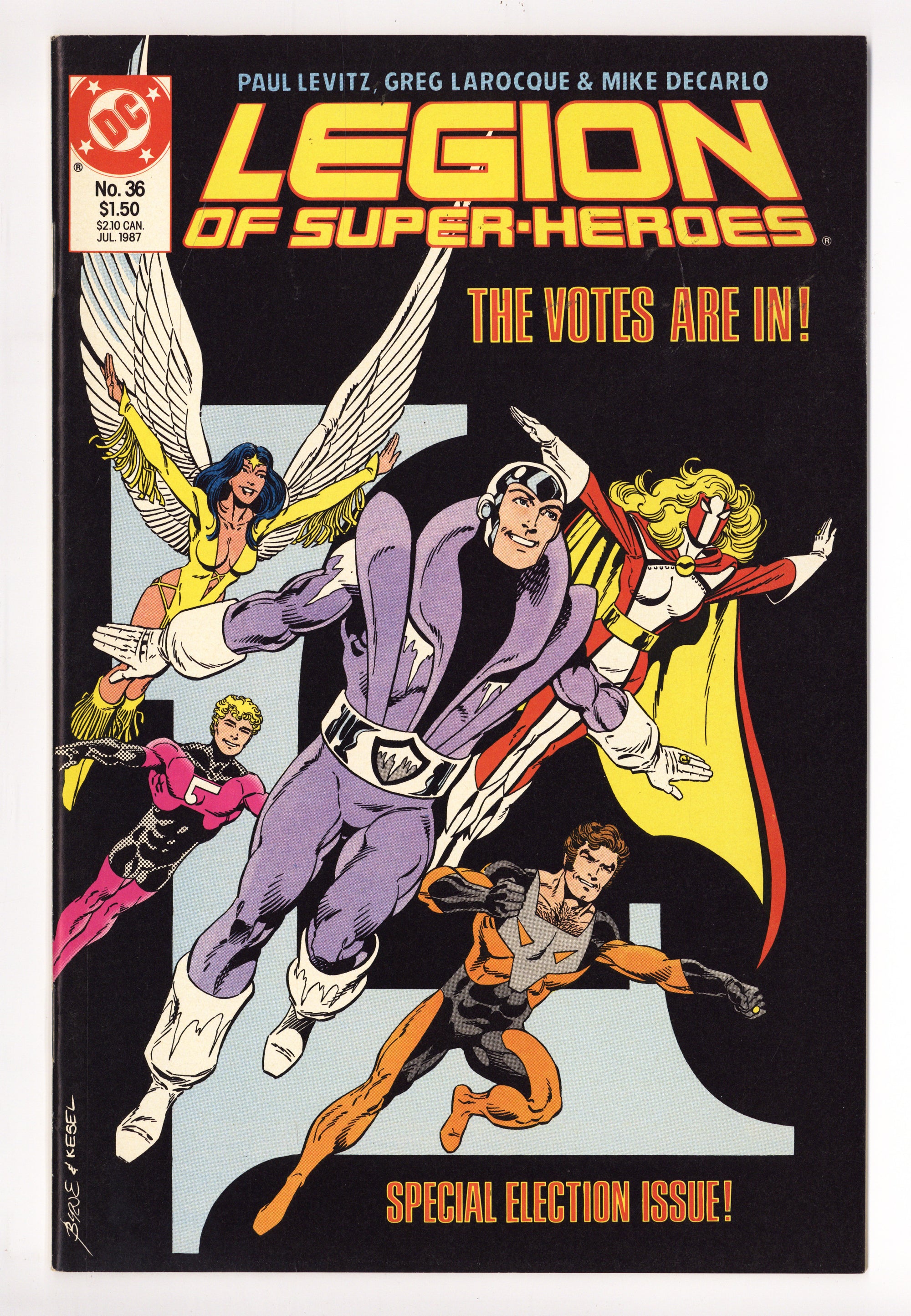 Legion of Super-Heroes Vol 3 36 High Grade (1987) 
