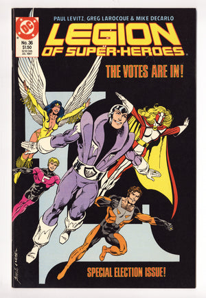 Legion of Super-Heroes Vol 3 36 High Grade (1987)