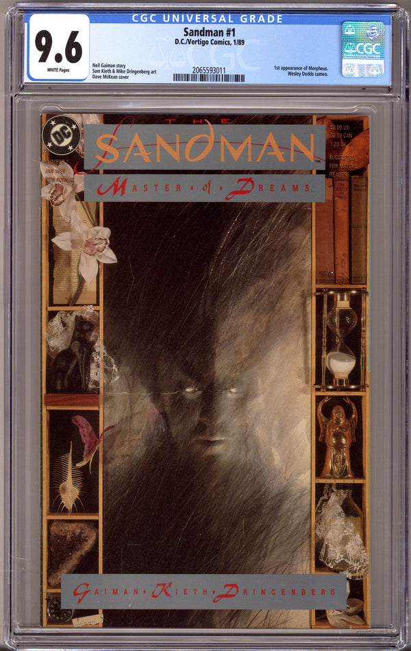 Sandman Vol 2 1 CGC 9.6 (NM+) (1989)