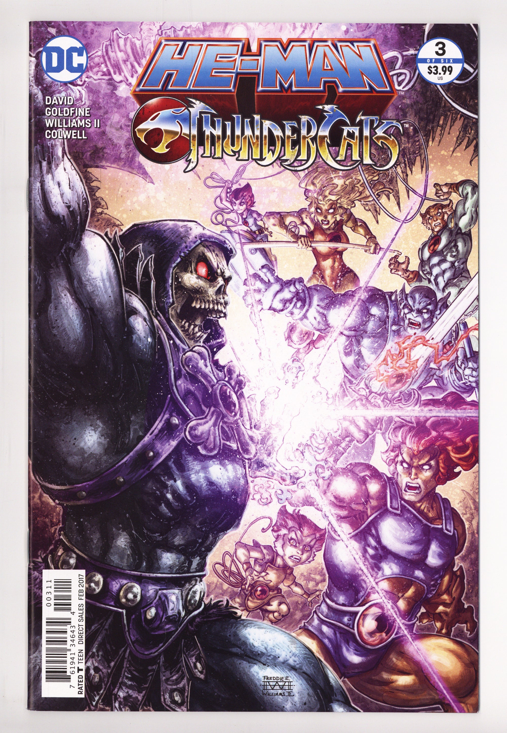 He-Man / Thundercats 3 VF+ (8.5) (2017) 