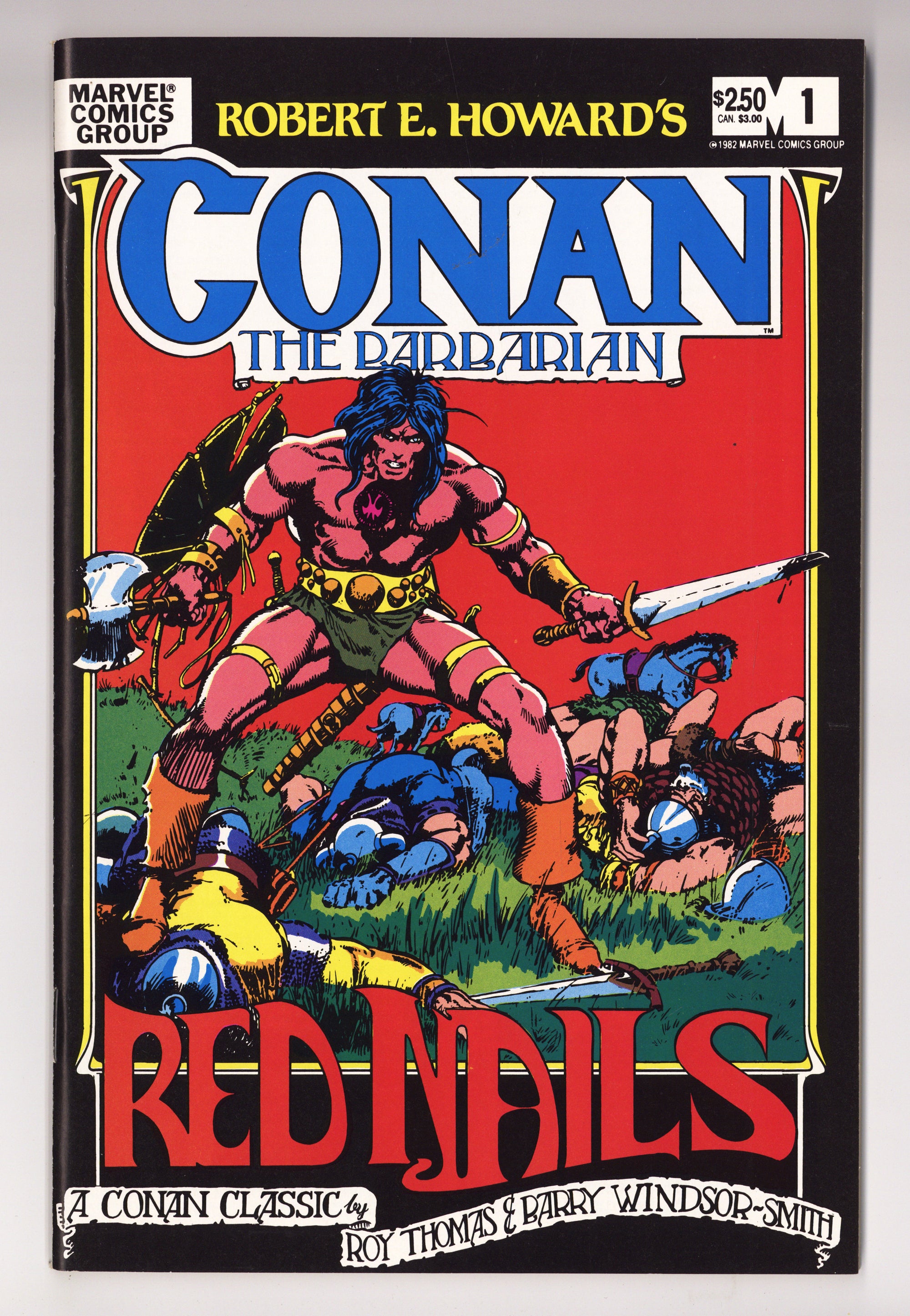 Robert E. Howard's Conan the Barbarian 1 VF- (7.5) (1983) 