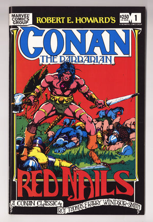 Robert E. Howard's Conan the Barbarian 1 VF- (7.5) (1983)