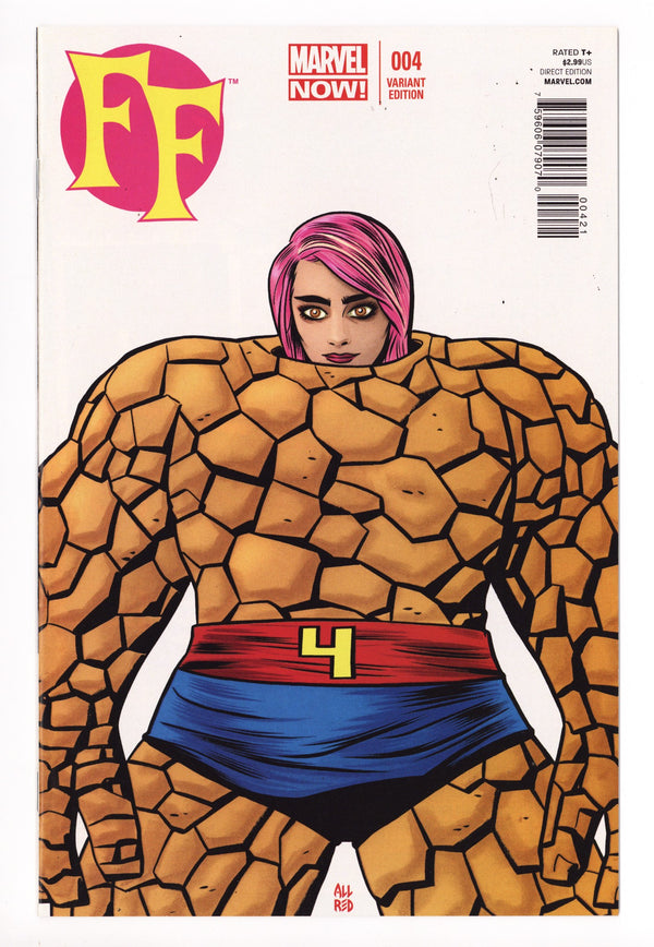 FF Vol 2 4 VF+ (8.5) (2013) Allred Incentive Variant