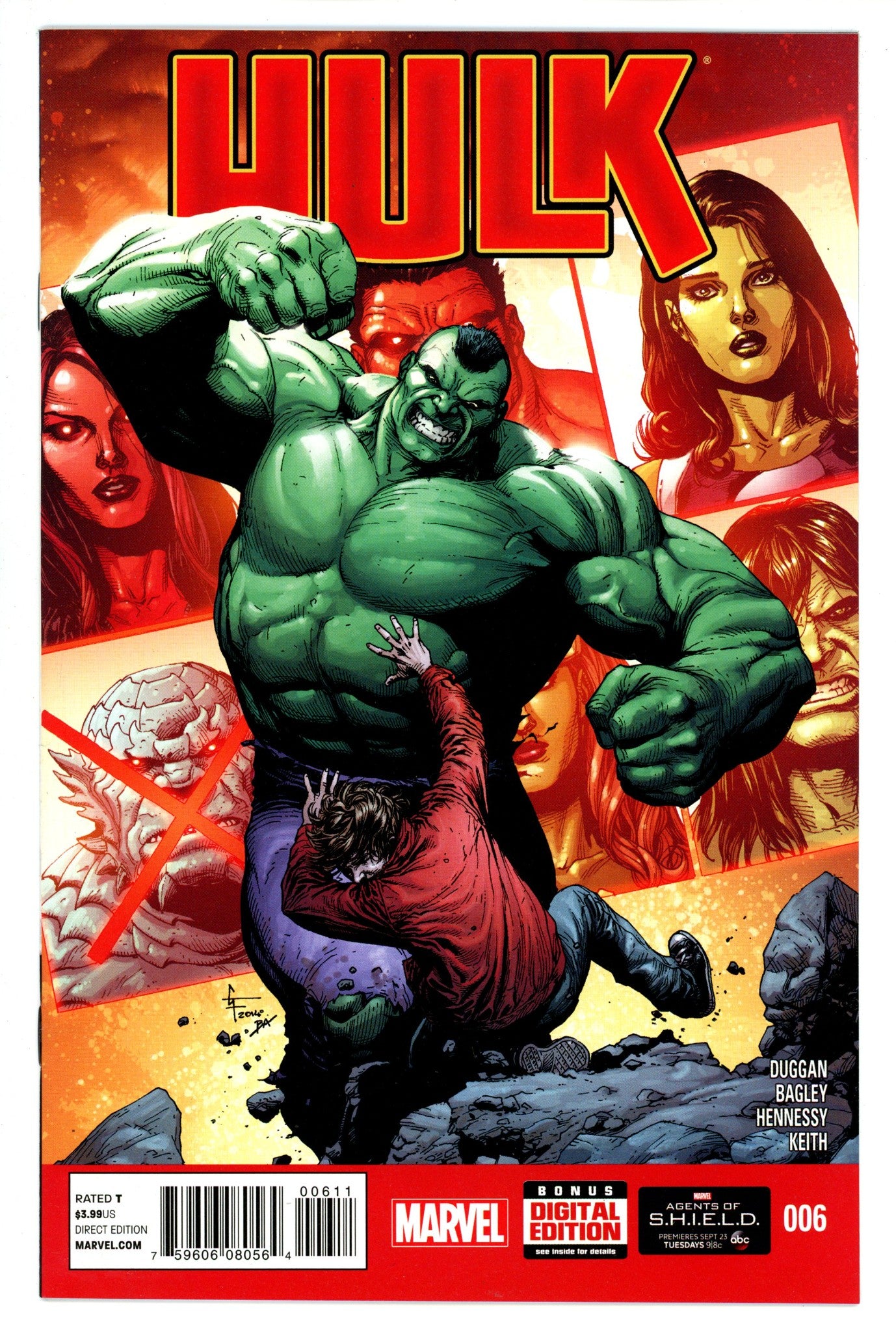Hulk Vol 2 6 High Grade (2014) 
