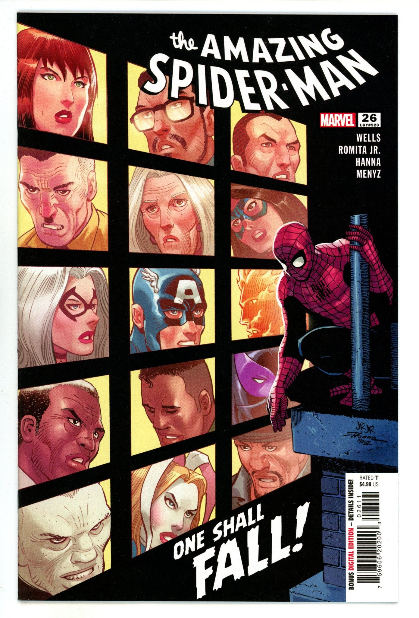 The Amazing Spider-Man Vol 6 26 (920)  High Grade  (2023)  