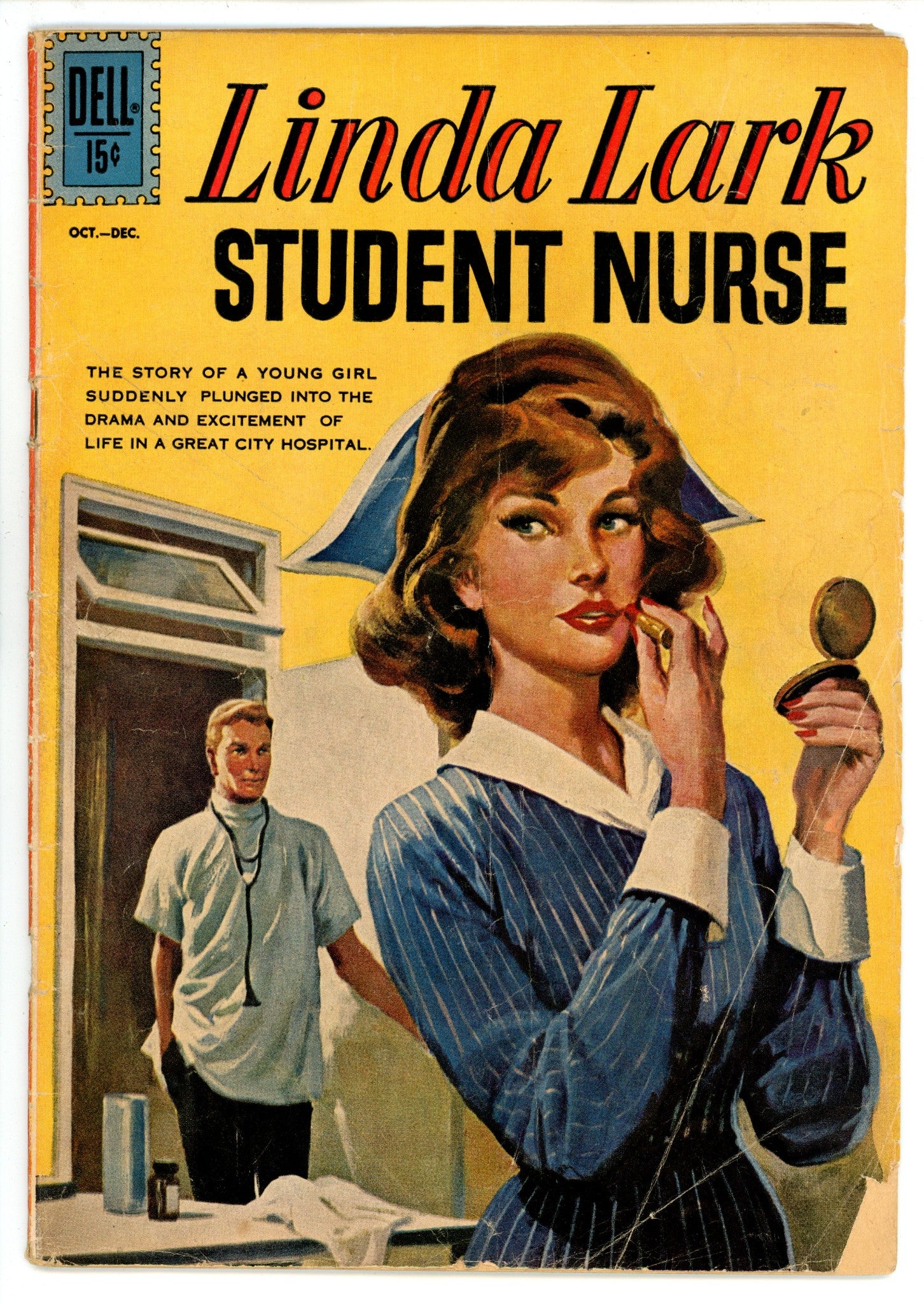 Linda Lark Student Nurse 1 VG- (3.5) (1961) 