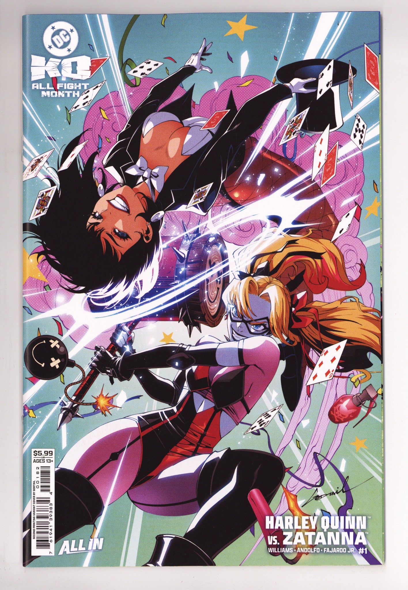 DC K.O. Harley Quinn Vs Zatanna 1 Variant (2026)