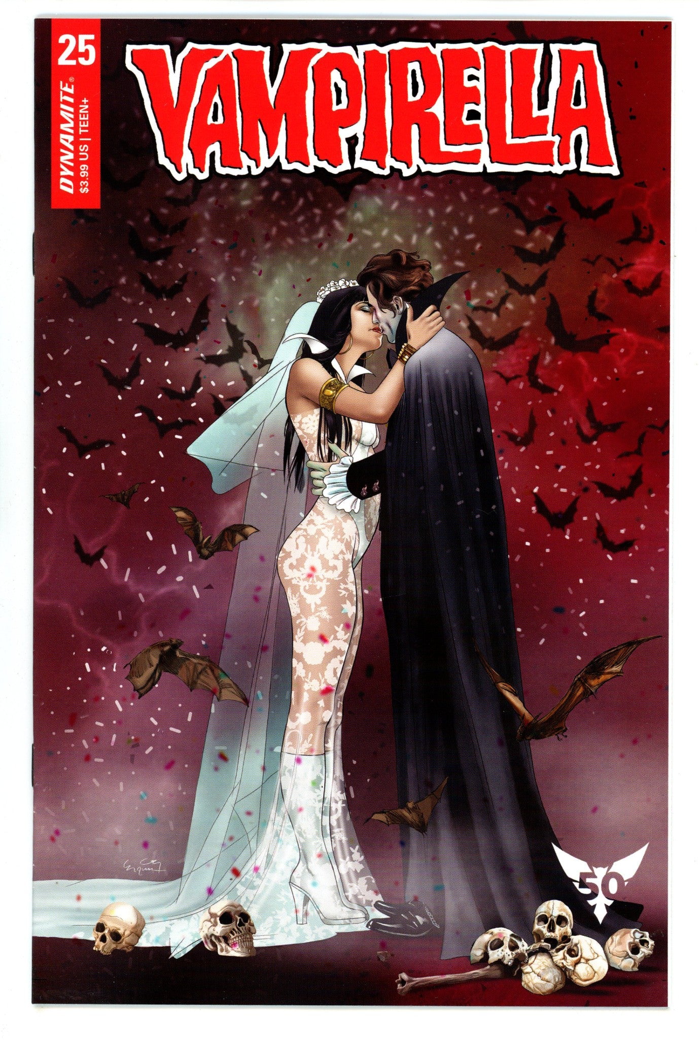 Vampirella Vol 6 25 Mid Grade (2021) Gunduz Variant 