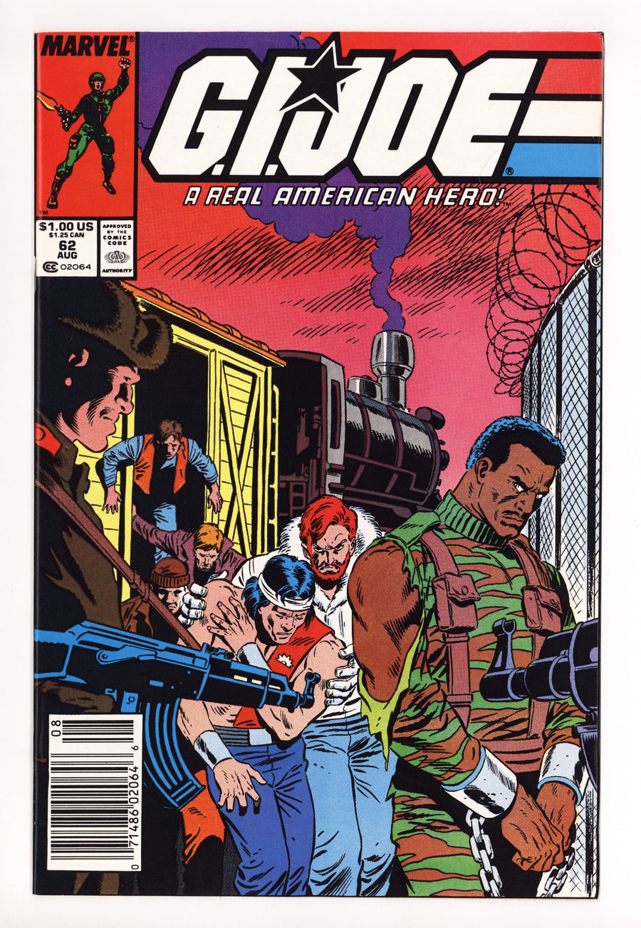 G.I. Joe, A Real American Hero 62 Mid Grade (1987) Newsstand 
