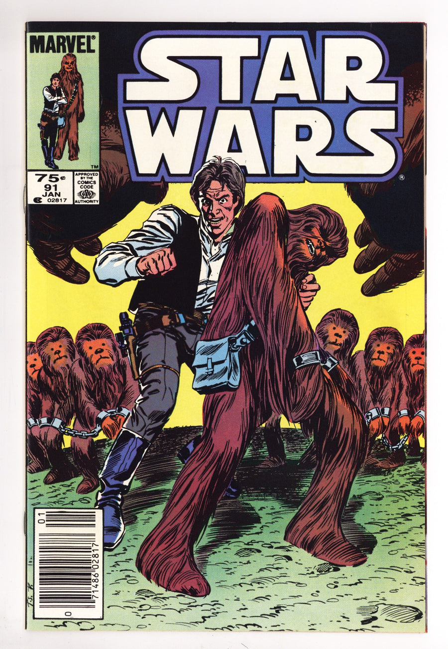 Star Wars Vol 1 91 VF+ (8.5) (1985) Canadian Price Variant 