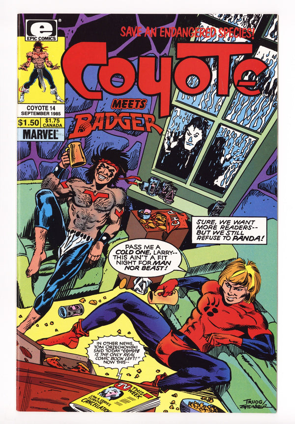 Coyote 14 VF/NM (9.0) (1985)