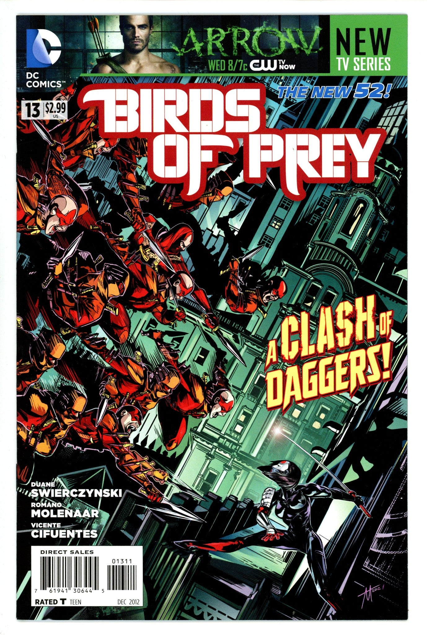 Birds of Prey Vol 3 13 High Grade (2012) 
