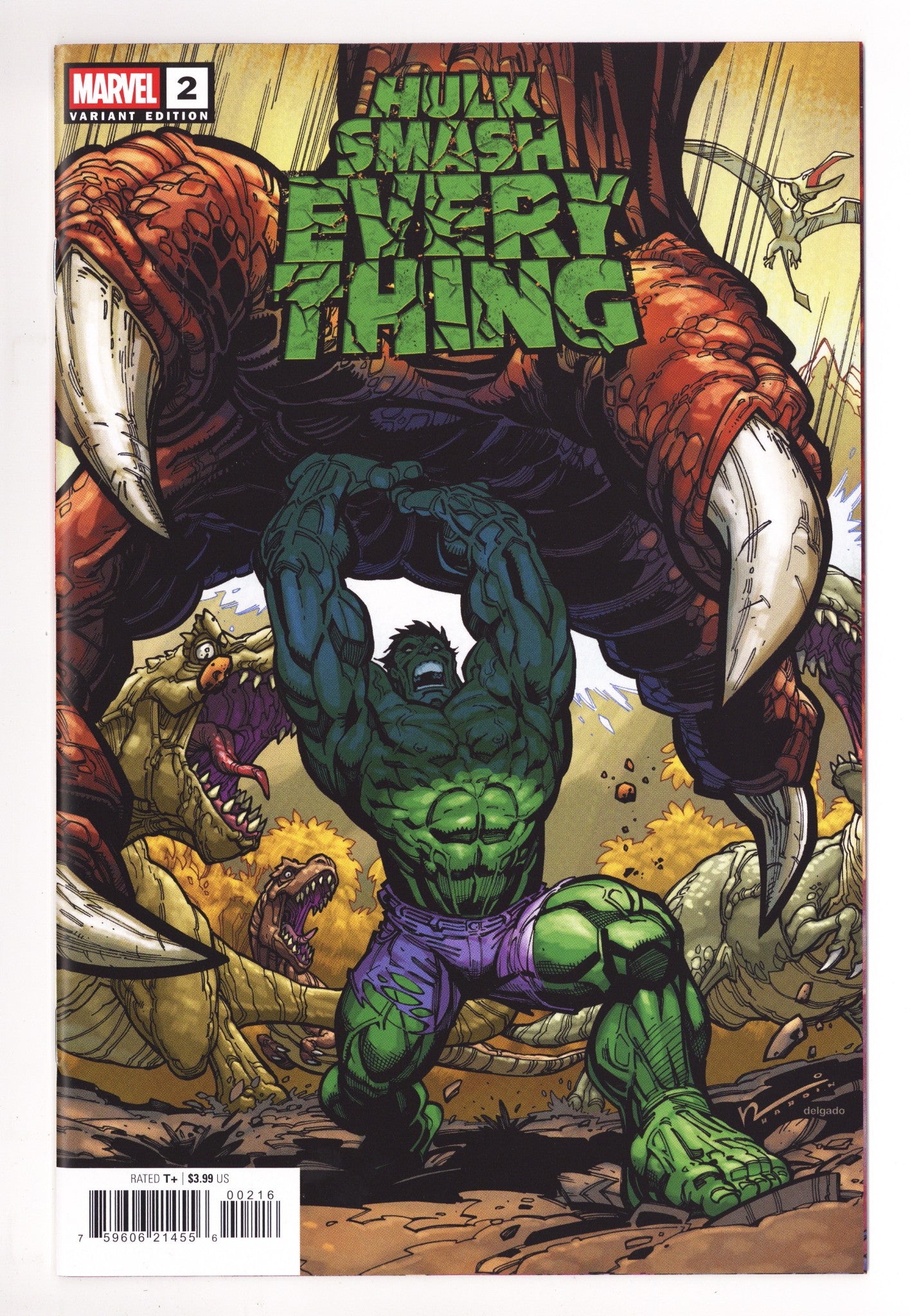 Hulk: Smash Everything  2 Hardin  Incentive NM   (2026)