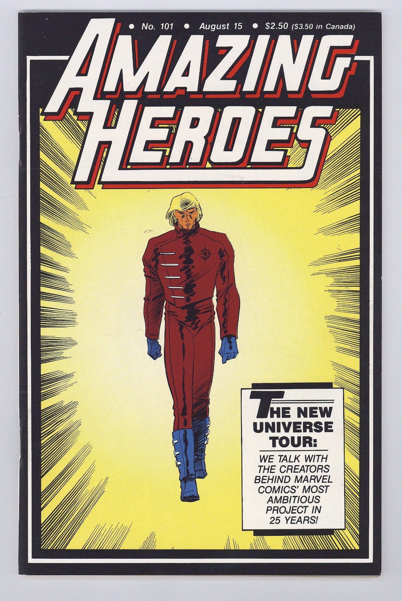 Amazing Heroes 101 VF+ (8.5) (1986) 