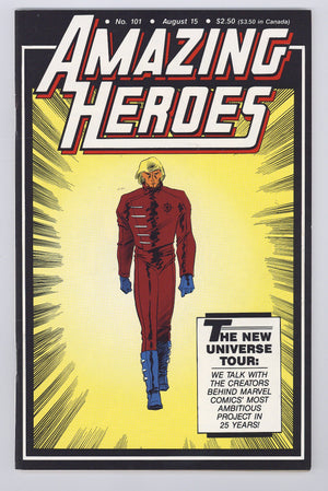 Amazing Heroes 101 VF+ (8.5) (1986)