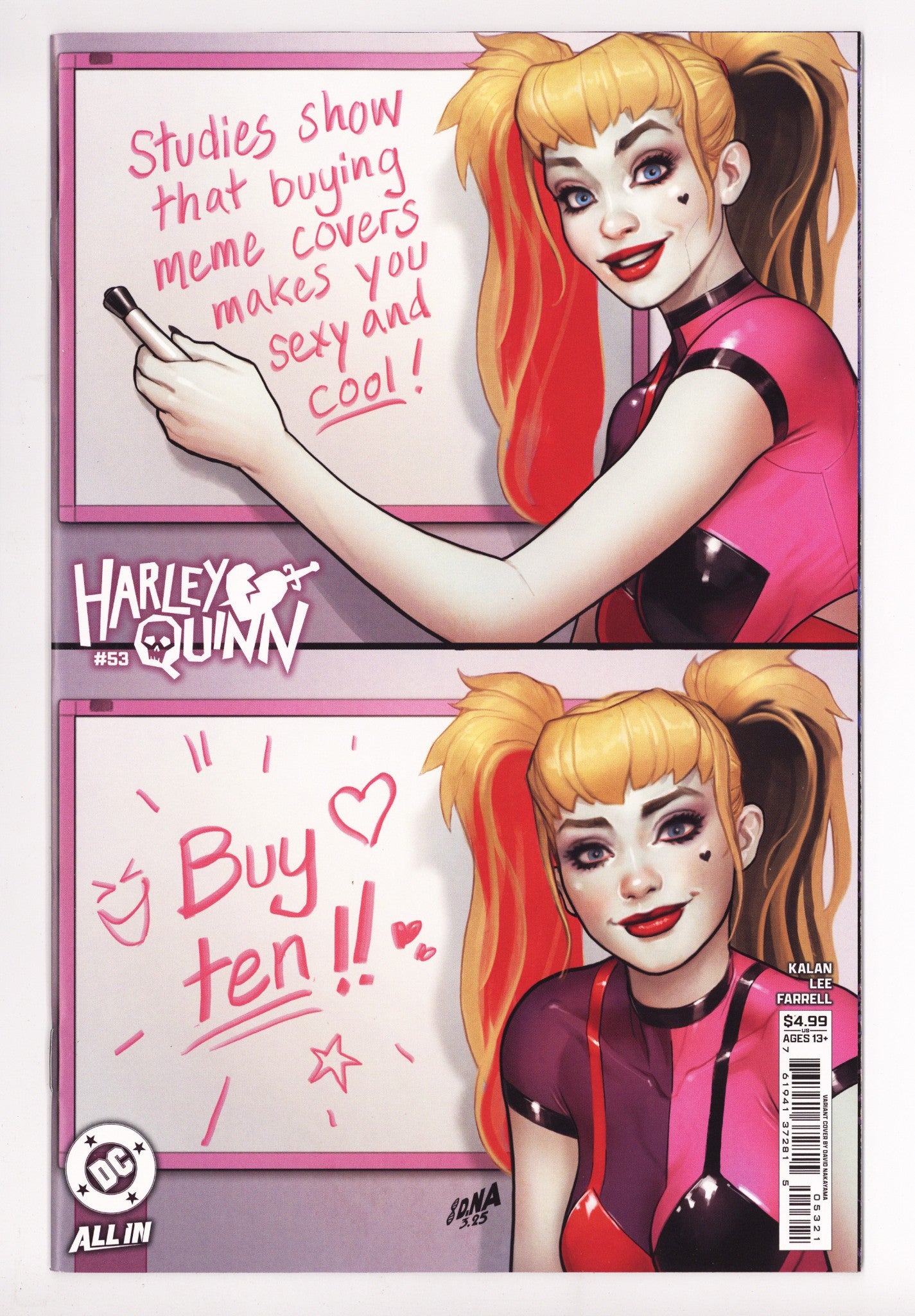 Harley Quinn Vol 4 53 Nakayama Variant (2025)