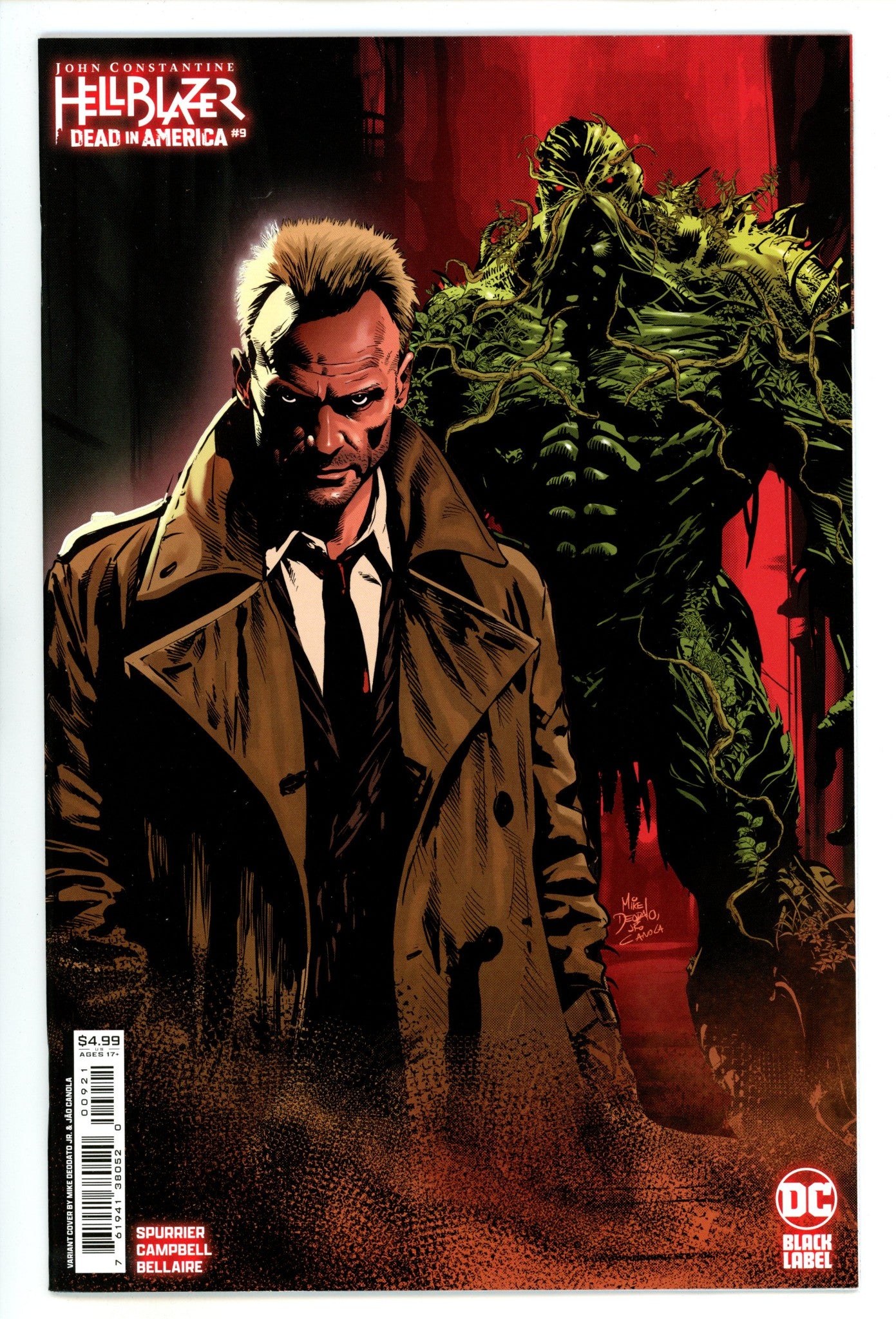 John Constantine Hellblazer Dead In America 9 Jr. Variant (2024)