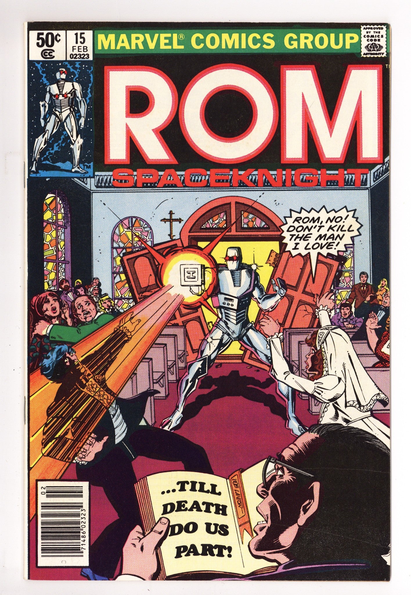 Rom Vol 1 15 Mid Grade (1981) Newsstand 