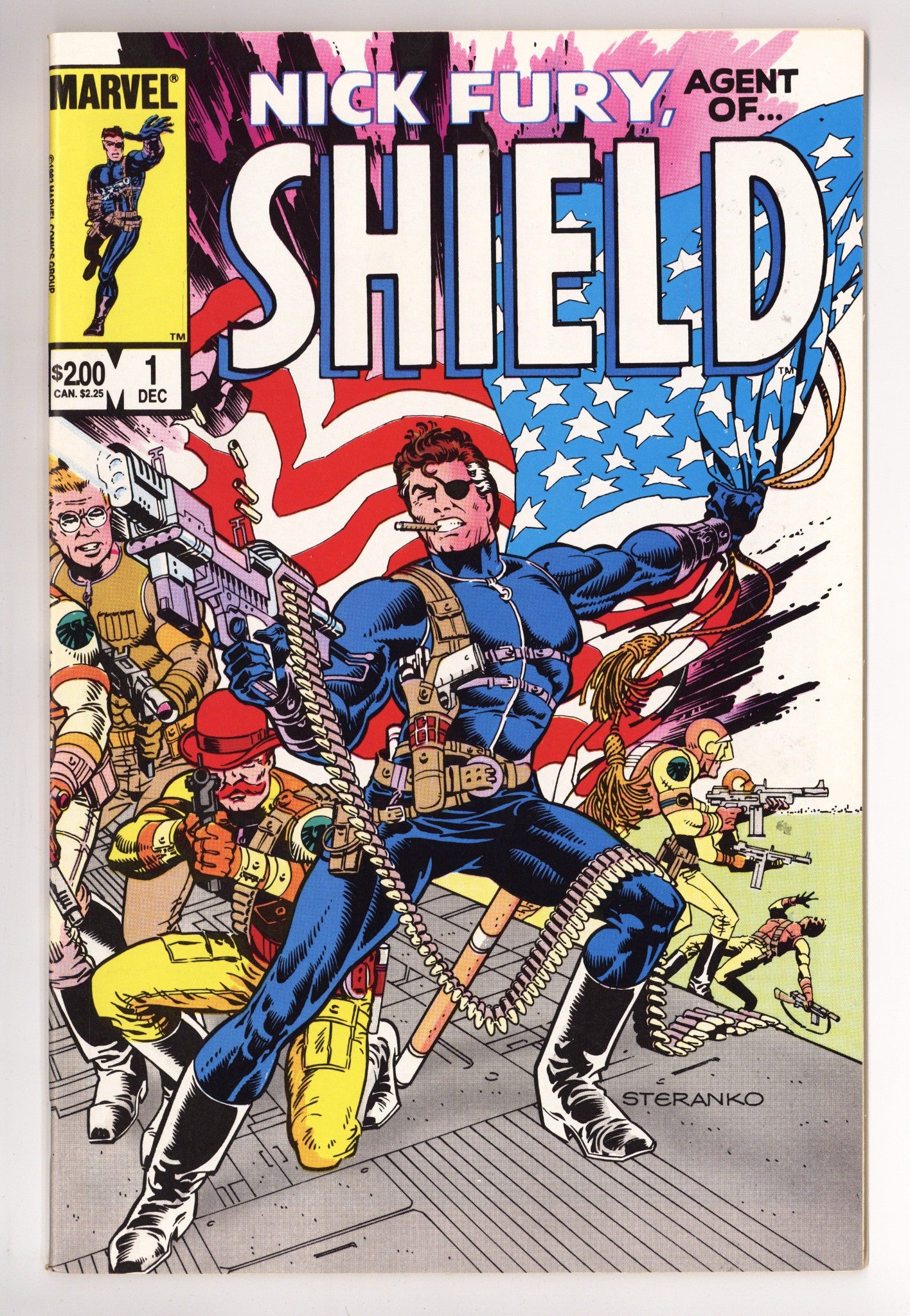 Nick Fury Agent of SHIELD 1 High Grade (1983) 